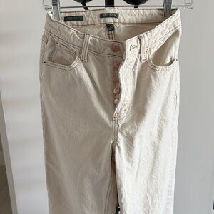 Women's Cream Jeans